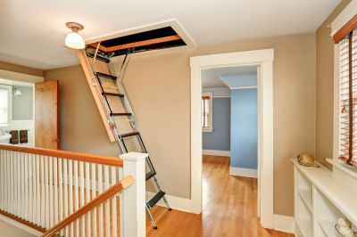 Increase the Value of Your Home with Attic Stairs Installation!